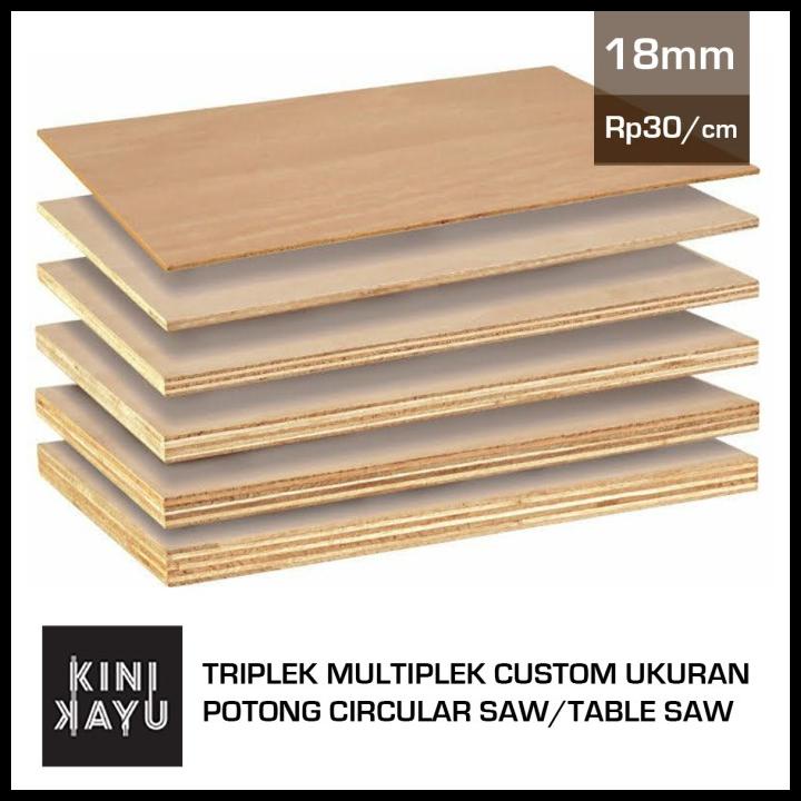 Jual Triplek Multiplek Potongan Mm Custom Potong Sesuai Kebutuhan