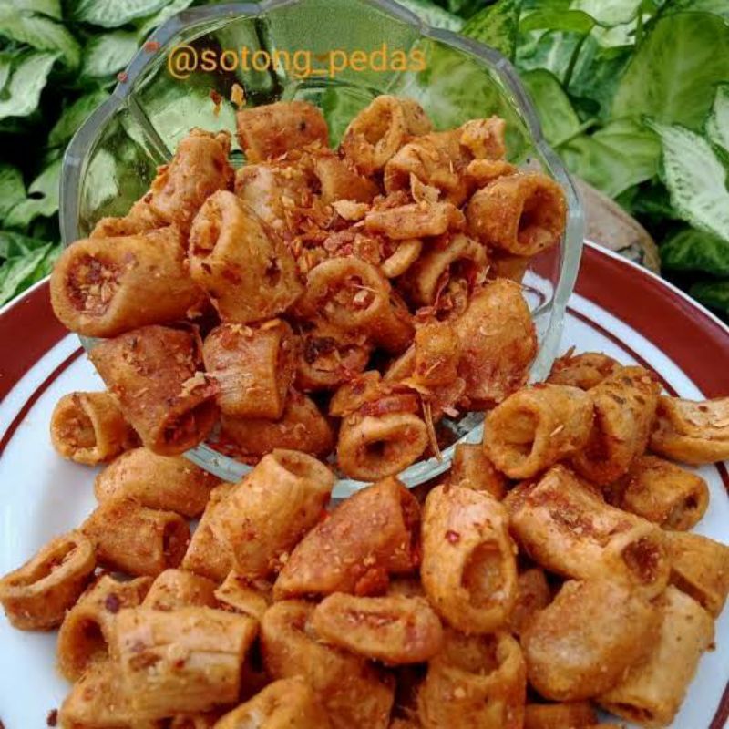 Jual Sotong Goreng Pedas Daun Jeruk Cemilan Kekinian 50gram Shopee