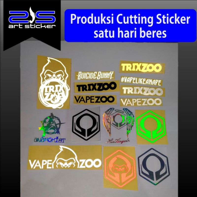 Jual Cutting Sticker Logo Hexom Shopee Indonesia