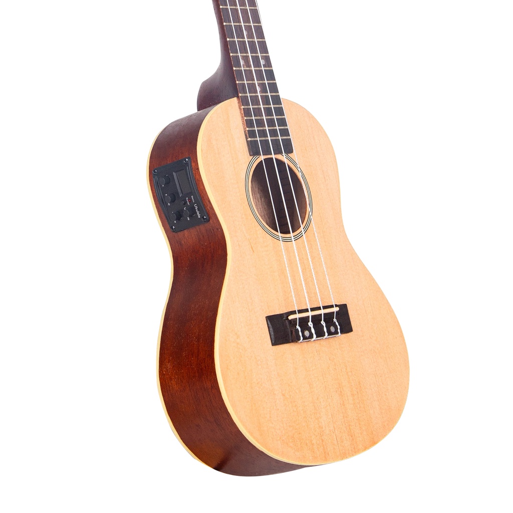 Jual Ukulele Concerto Natural Mandalika Versi Terbaru Plus Preamp