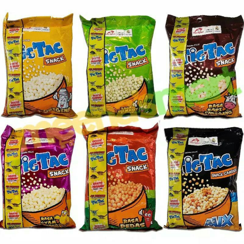 Jual Dua Kelinci Snack Pilus TIC TAC Snack 1Renceng 16gram Shopee