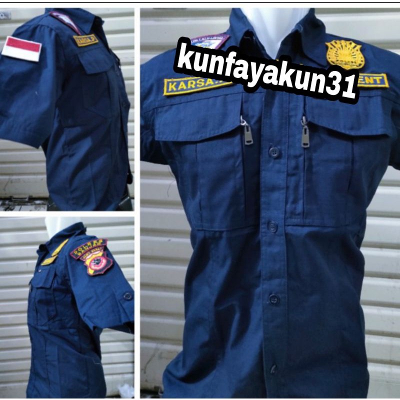 Jual Kemeja Atau Seragam Baju Polantas Seragam Polisi Warna Hitam