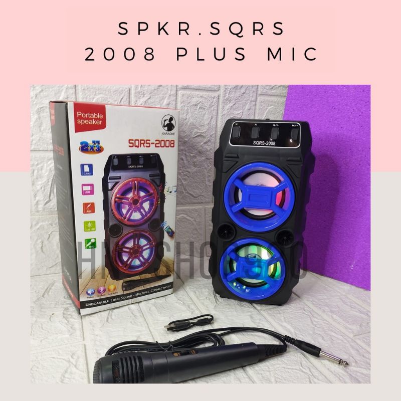 Jual Speaker Bluetooth Sqrs Mic Shopee Indonesia