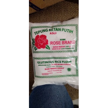 Jual Tepung Ketan Putih Rose Brand Kemasan Gram Shopee Indonesia