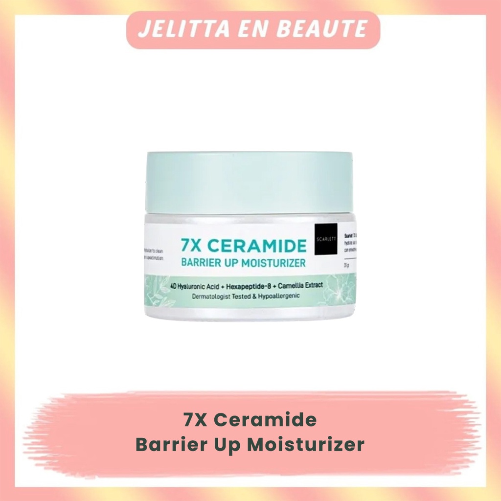 Jual Scarlett 7x Ceramide Barrier Moisturizer 20g Shopee Indonesia