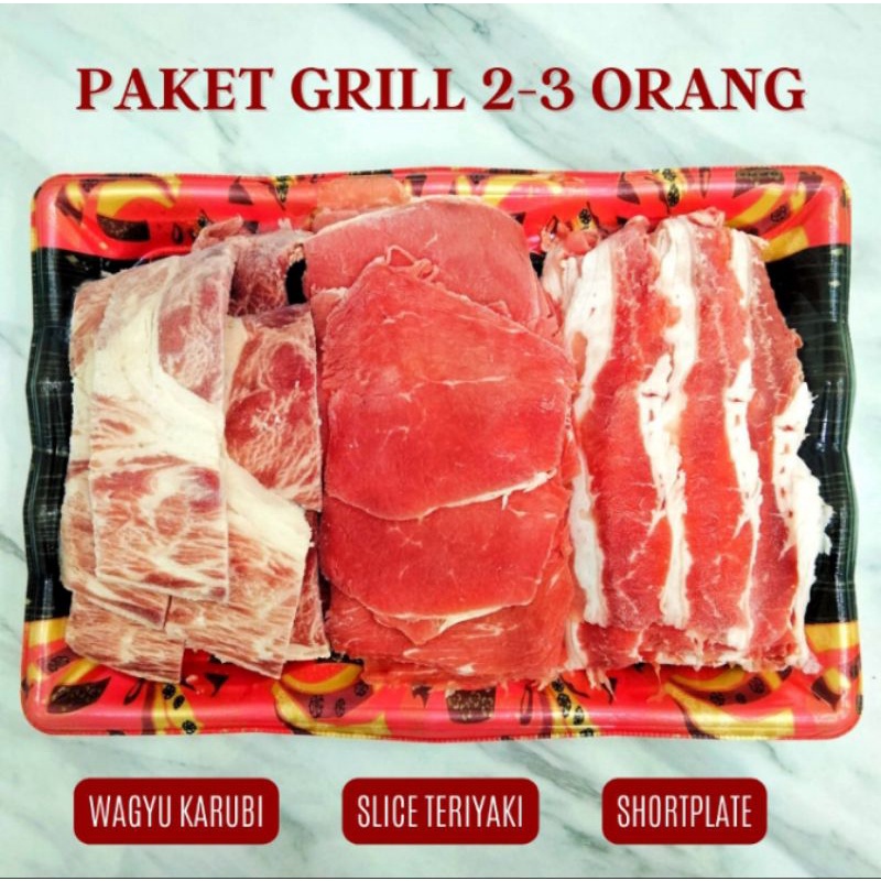 Jual Paket Grill Org Beef Slice Shortplate Us Beef Slice Teriyaki