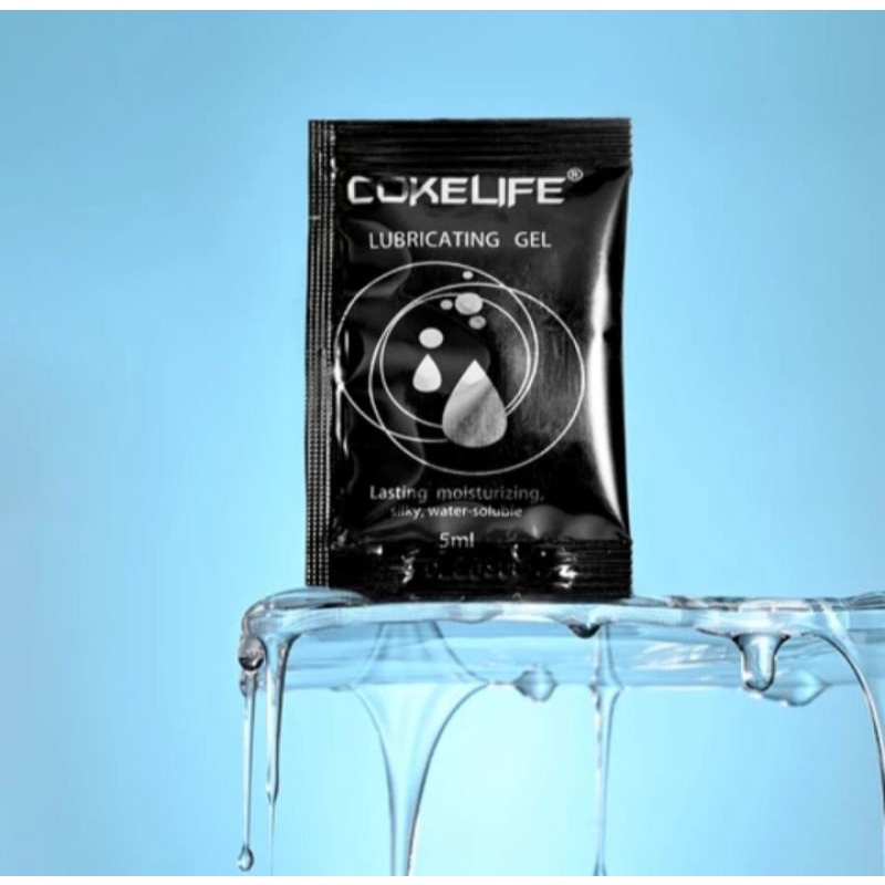 Jual New Hope Life Cokelife Black Sachet Lubricant Pelumas Cokelife