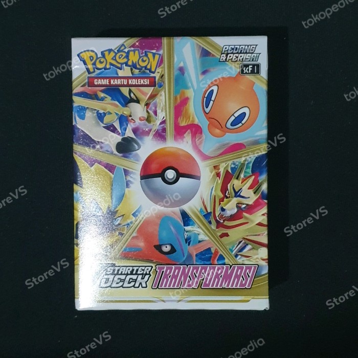 Jual Starter Deck Pokemon V Transformasi Pokemom Tcg Indonesia