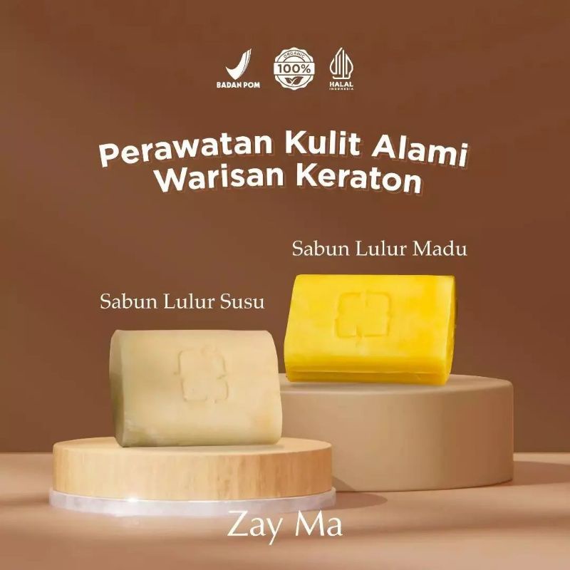 Jual Zay Ma Sabun Lulur Keraton Terbuat Dari Tumbuh Tumbuhan Alami