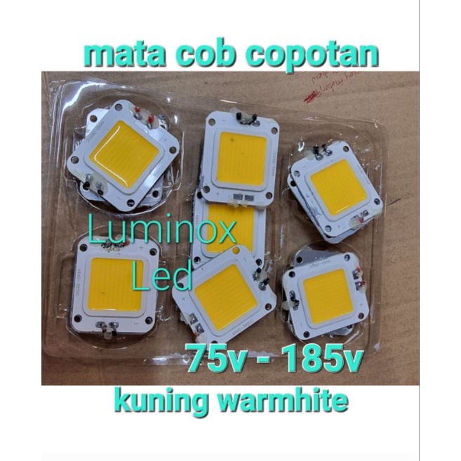 Jual Mata Led Copotan Dari Kap 50w 50 Watt Chip Pju Dan Sorot 50watt