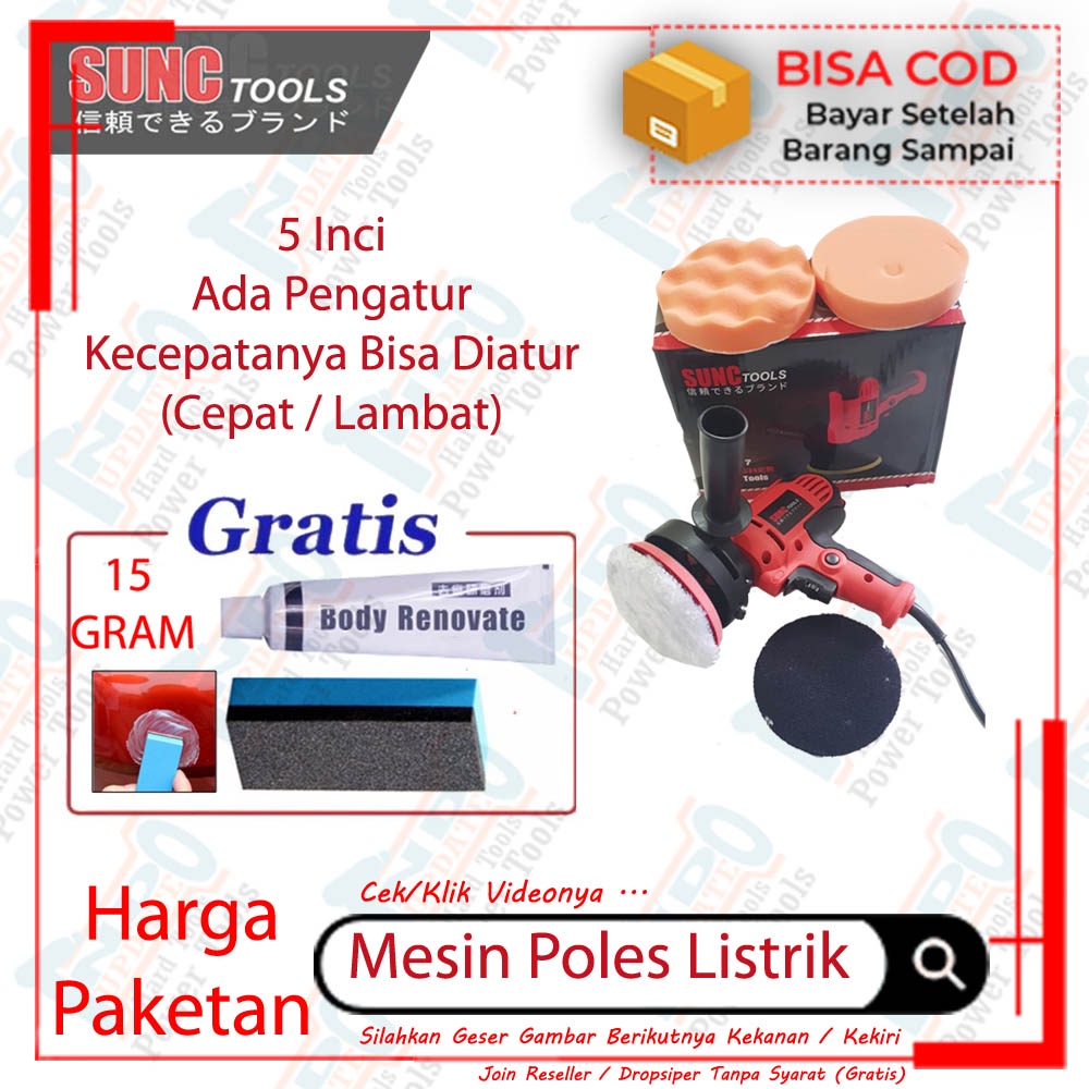 Jual Body Compound Penghilang Baret Lecet Kompon Moles Mobil Motor