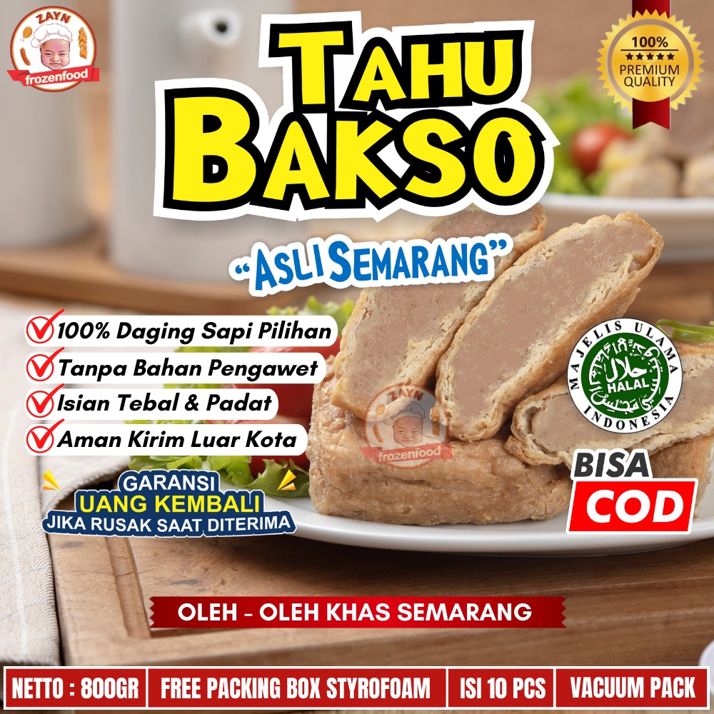 Jual Tahu Bakso Baxo Semarang Asli Premium Besar Oleh Oleh Ungaran