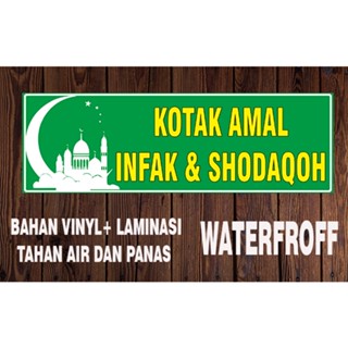 Jual Stiker Kotak Amal Shopee Indonesia