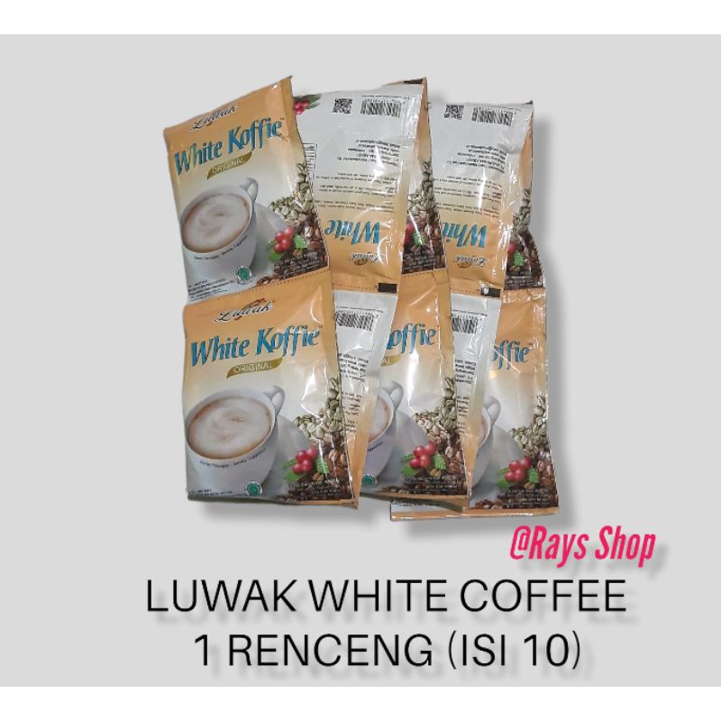 Jual Luwak White Coffee Renceng Shopee Indonesia