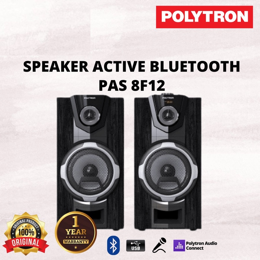 Jual POLYTRON SPEAKER AKTIF 8 PAS 8F12 BLUETOOTH USB KARAOKE Khusus