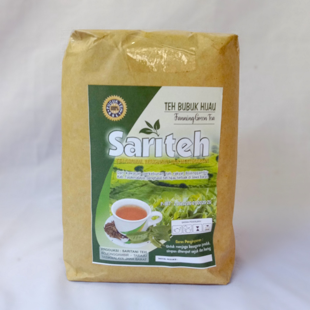 Jual Teh Bubuk Hijau Fanning Green Tea Asli Dan Berkhasiat Shopee