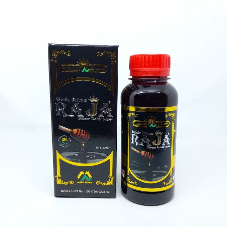 Jual Madu Prima Raja Hitam Pahit Super Ukuran 200 Gram Shopee Indonesia