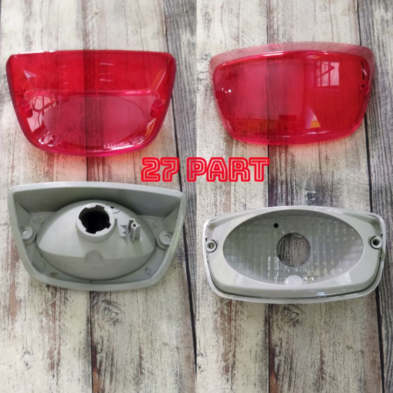 Jual Mika Lampu Belakang Vespa S Lx Lxv 125 150 2v 3v Iget Original