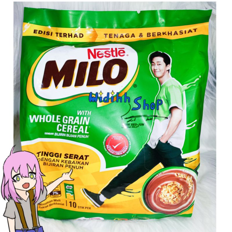 Jual Milo Cereal Malaysia Milo Cereal Edisi Park Seo Jun Milo