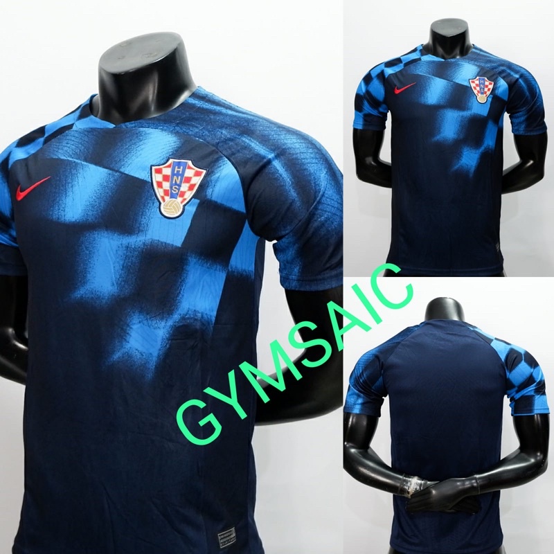 Jual Jersey Kroasia Away World Cup Baju Bola Croatia Biru Piala