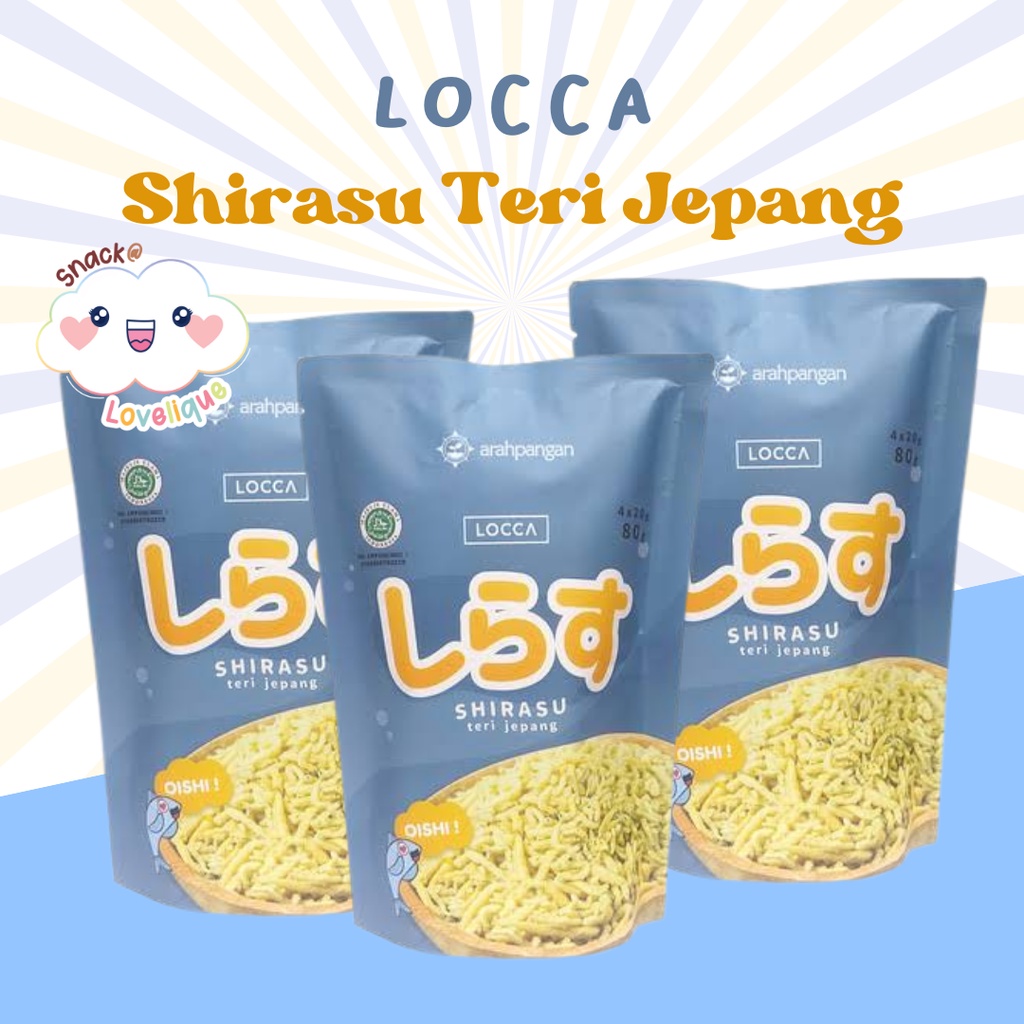 Jual Locca Snack Rice Topping Taburan Nasi Teri Bawang Goreng