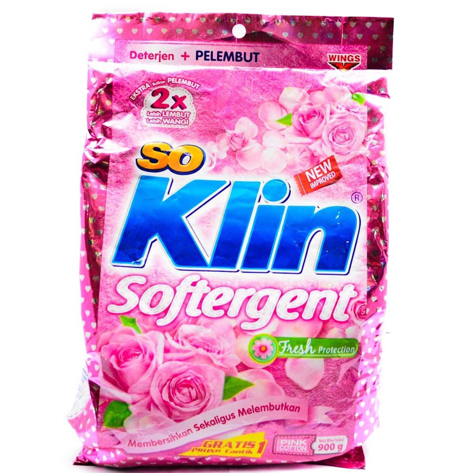 Jual Sembako So Klin Softergent Bubuk Rosy Pink Gr Shopee Indonesia