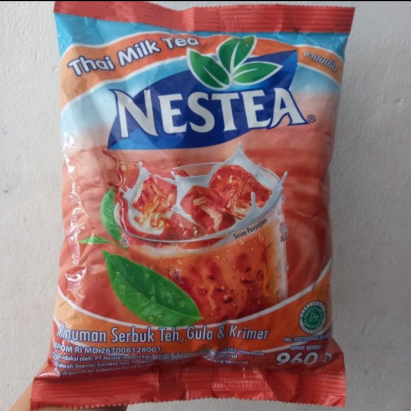 Jual Bubuk Milk Tea Thai Nestle Nestea Thai Milk Tea Bag 960 G Shopee