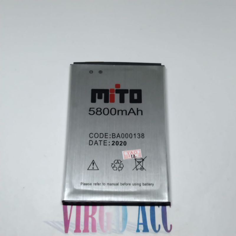 Jual Baterai Batre Battery Mito A21 Full View BA000138 BA 000138