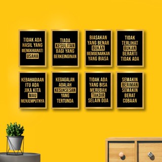 Jual Hiasan Dinding Quotes Motivasi Pajangan Dinding Sekolah Poster