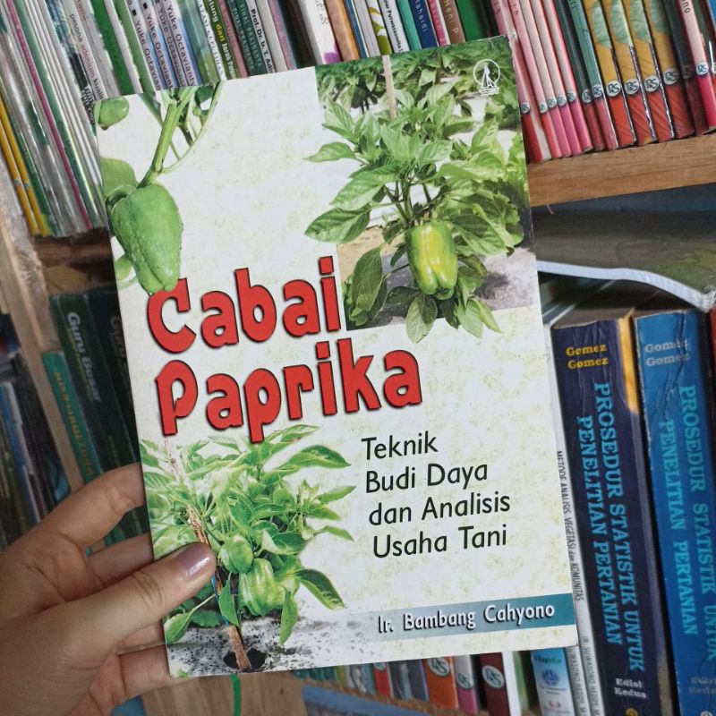 Jual Buku Cabai Parpika Teknik Budi Daya Dan Analisis Usaha Tani