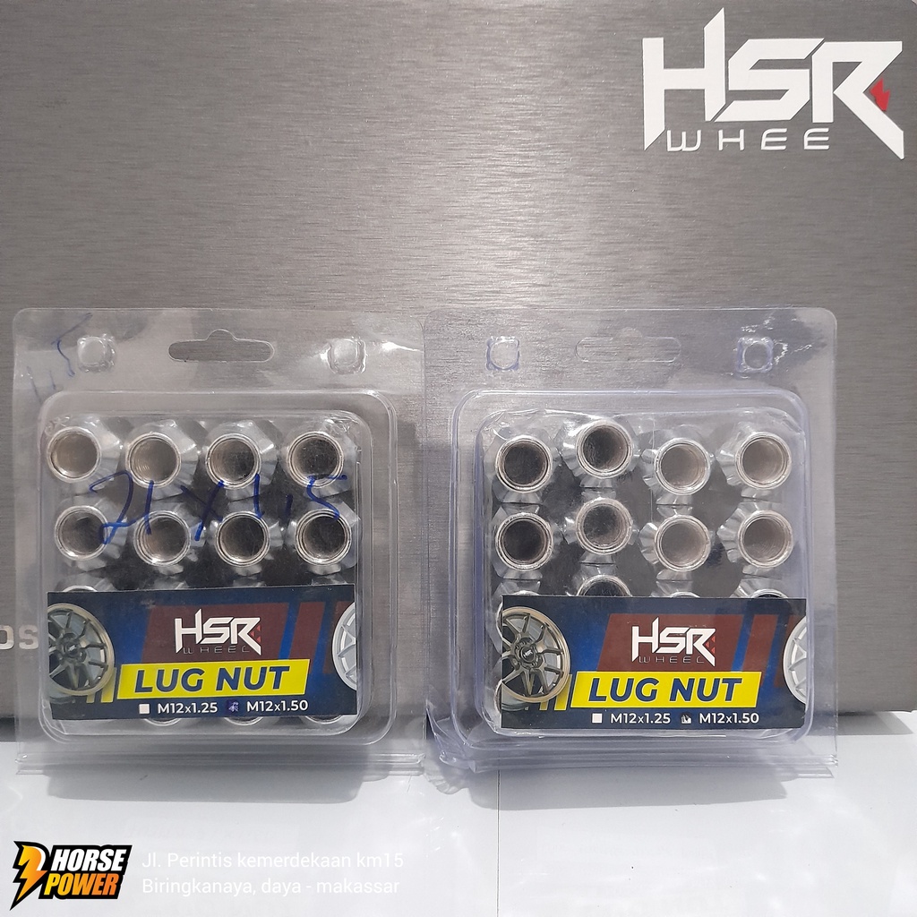 Jual Mur Roda Mobil Hsr Lug Nut Fujita X Chrome Shopee Indonesia