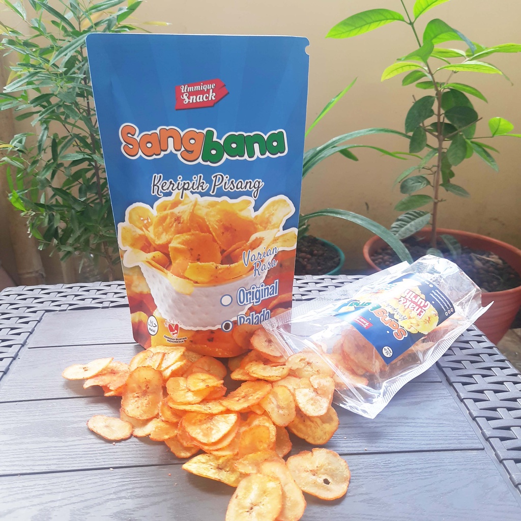 Jual Sang Bana Chips Keripik Pisang Renyah Gurih Mantap