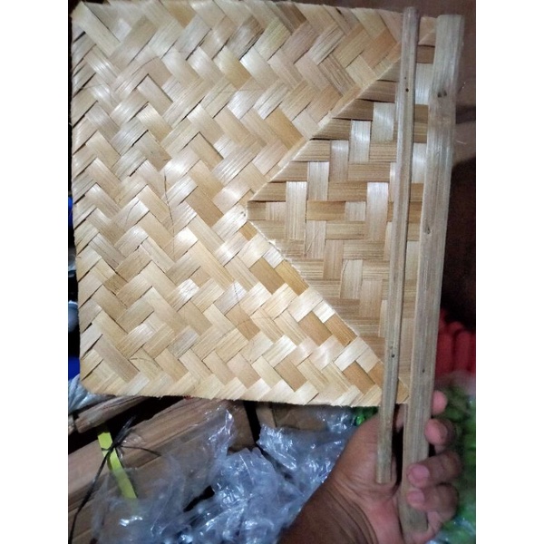 Jual Kipas Sate Anyaman Bambu Shopee Indonesia