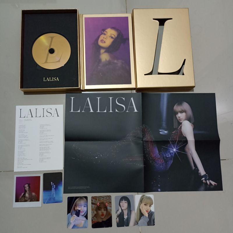 Jual Album Blackpink Lisa Lalisa Fullset Unsealed Shopee Indonesia