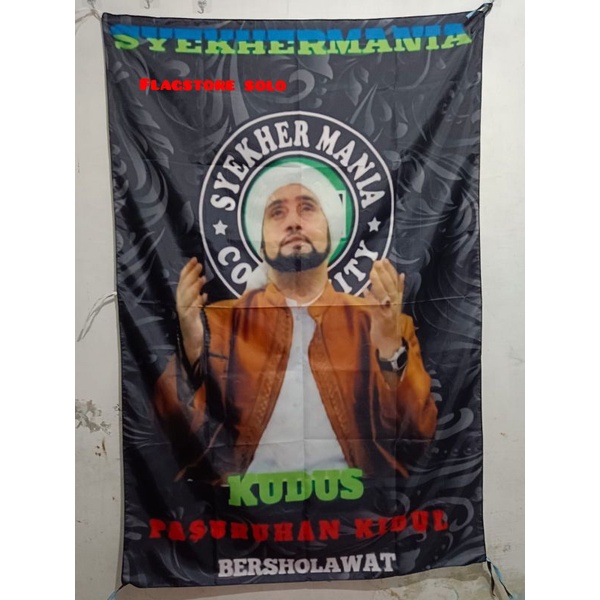 Jual Bendera Syekhermania Besar Umbul Umbul Giantflag Full Printing