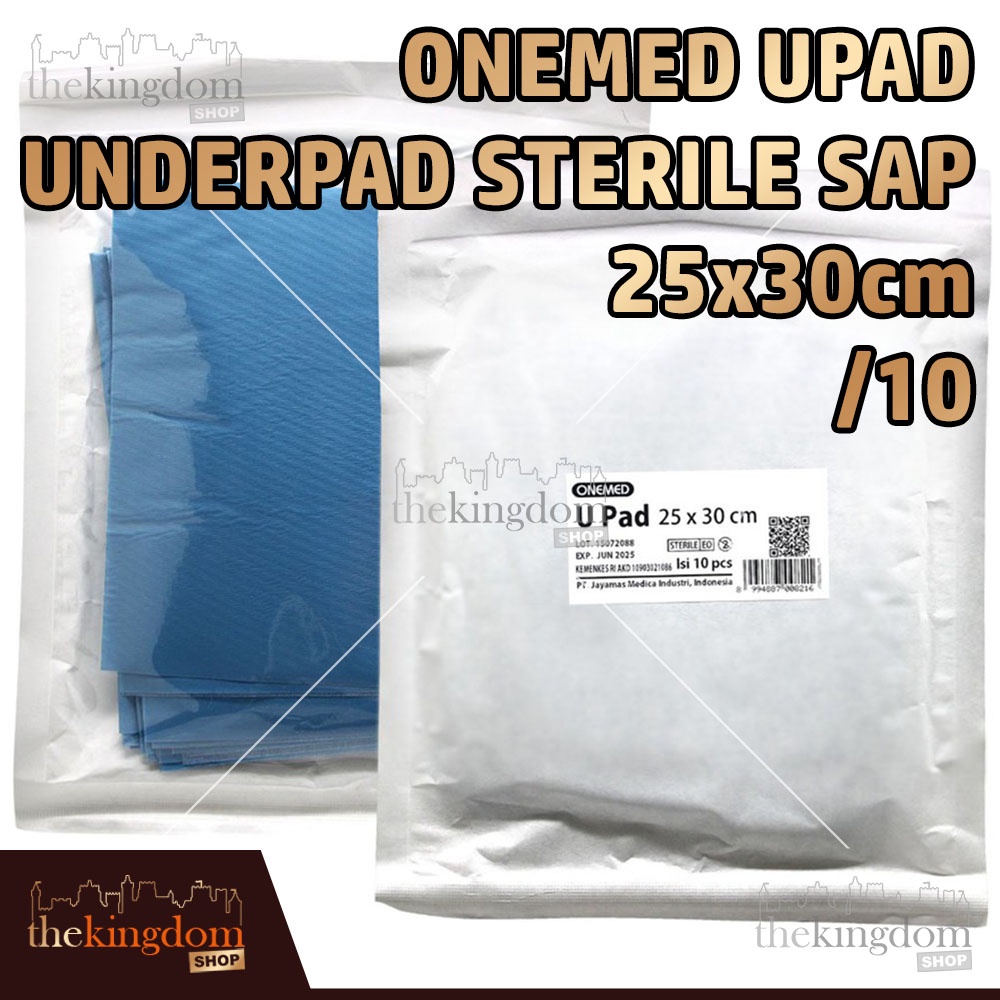 Jual Onemed Upad Underpad X Sterile Alas Perlak Steril Sap