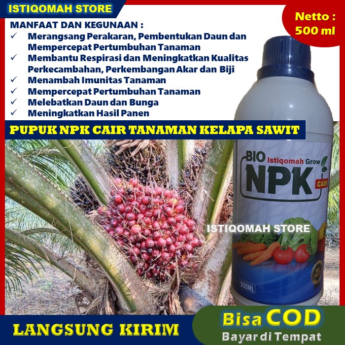 Jual Istiqomah Grow Ml Pupuk Penyubur Akar Dan Daun Bibit Sawit