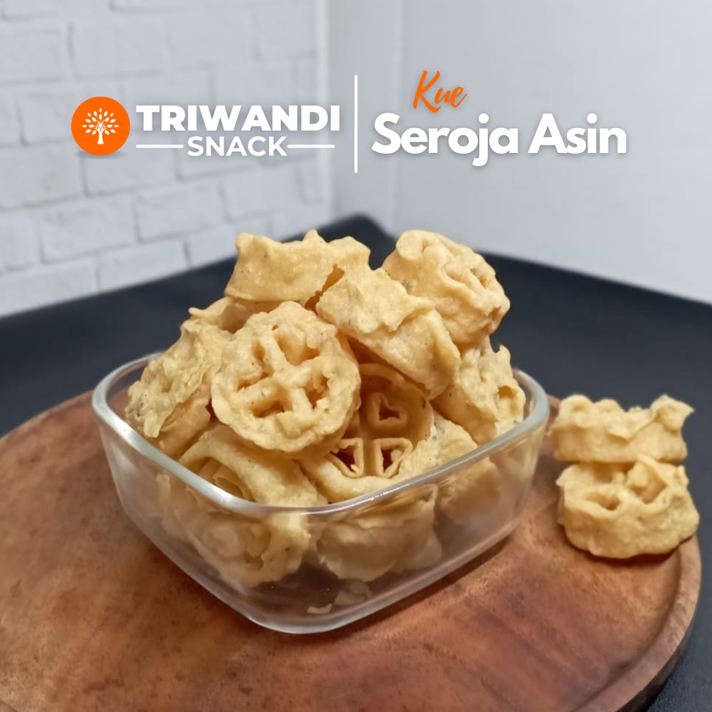 Jual Kue Seroja Asin Kembang Goyang Gr Triwandi Snack Oleh