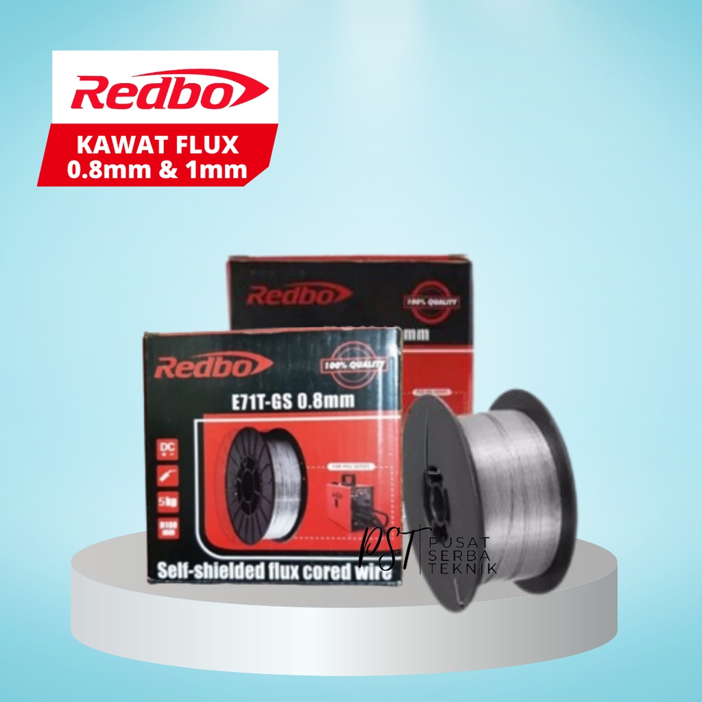 Jual Kawat Flux Core Redbo E71T GS 1mm 1kg Shopee Indonesia