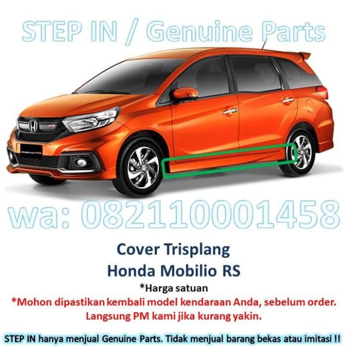 Jual Cover Trisplang Satuan Side Skirt Honda MOBILIO RS Baru Ori