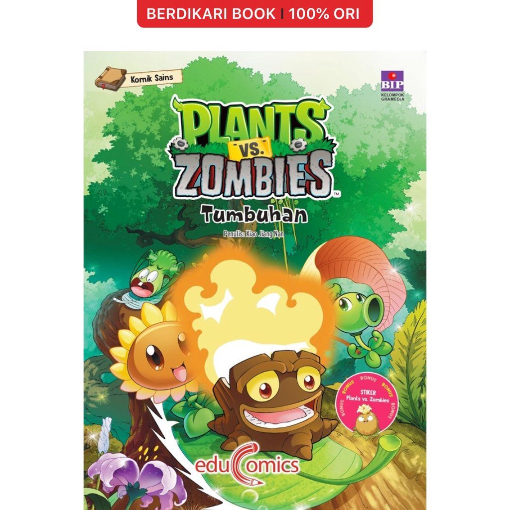 Jual Berdikari Educomics Plants Vs Zombies Komik Sains Robot