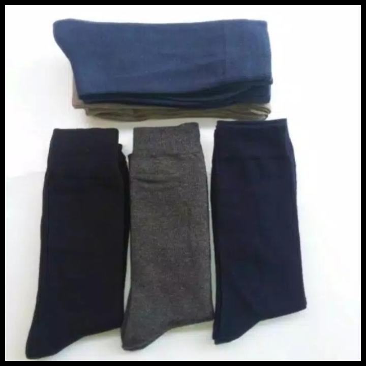 Jual Kaos Kaki Kerja Polos Panjang 12 Pasang Shopee Indonesia