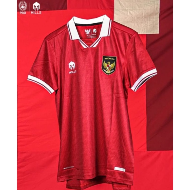 Jual Indonesia National Team Jersey 2022 Mills Original Shopee Indonesia