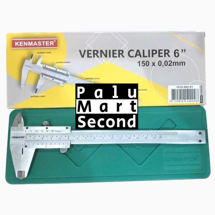 Jual Kenmaster Sigmat Inch Vernier Caliper Besi Jangka Sorong