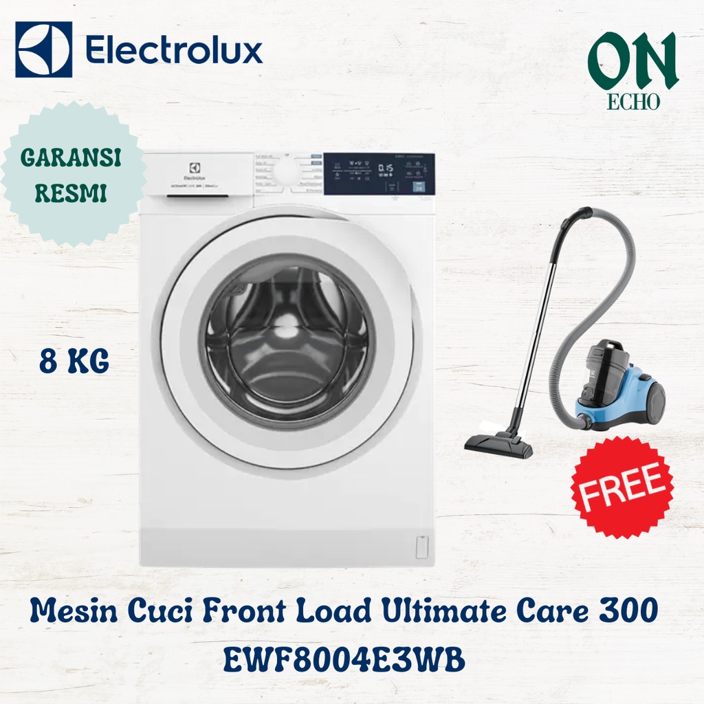 Jual Electrolux Mesin Cuci Front Load 8 Kg Ultimate Care 300