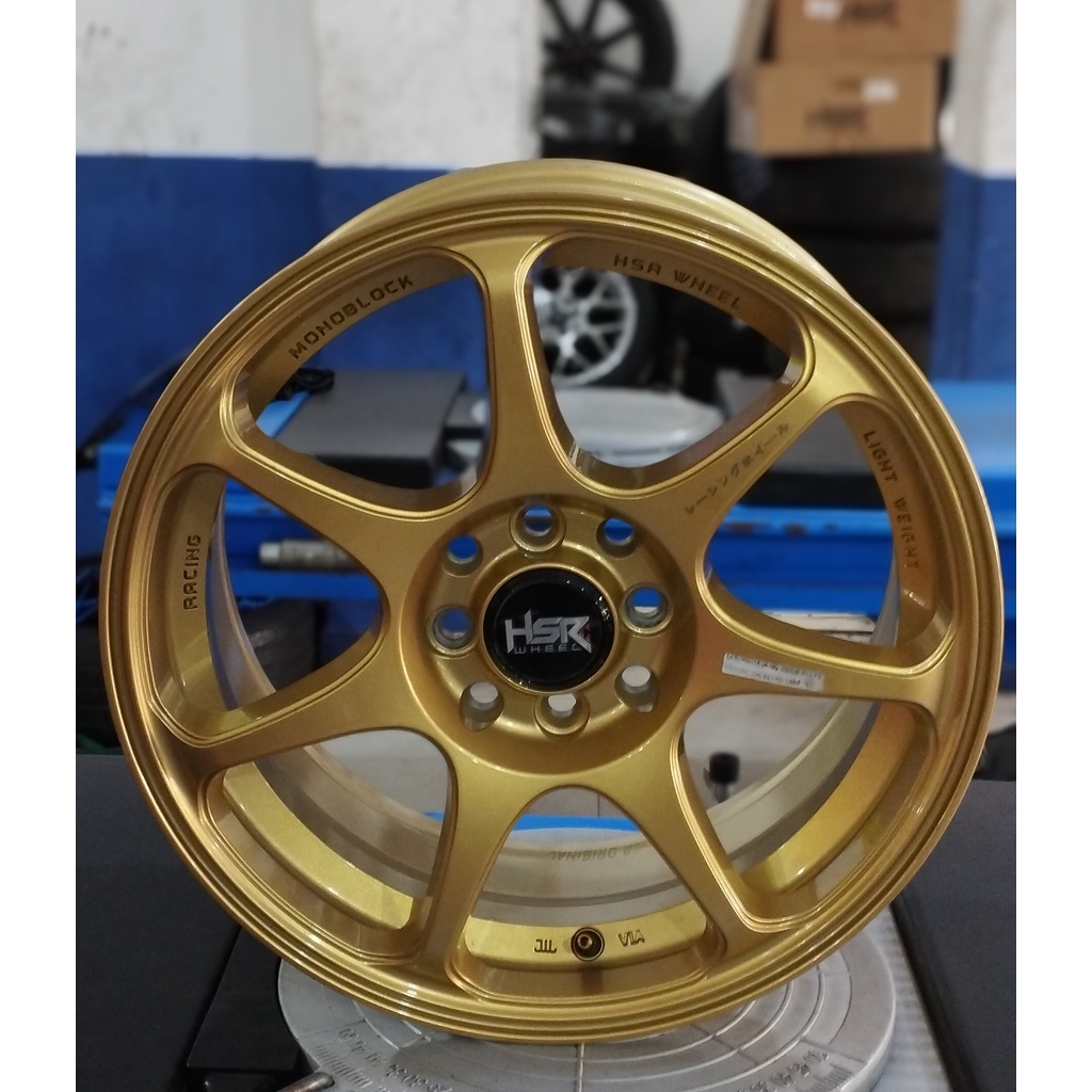 Jual Velg Mobil Racing Yaris R16 Hsr Sebunsuta Ring 16x7 Pcd 4x100