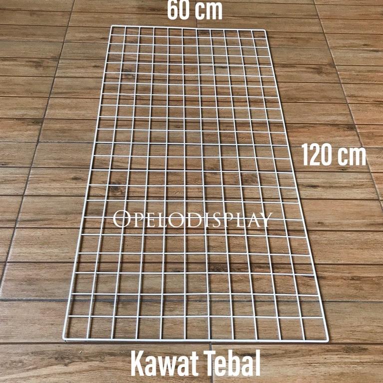 Jual GRID WALL JARING RAM KAWAT BESI 120 CM X 60 CM BAHAN TEBAL Promo