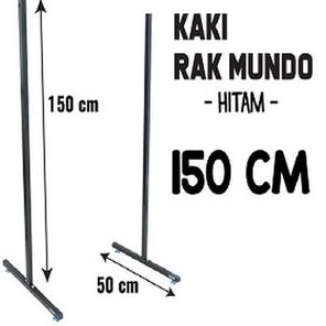 Jual Kaki Ram Jaring Bingkai Kaki Rak Mundo Tiang Ram Shopee