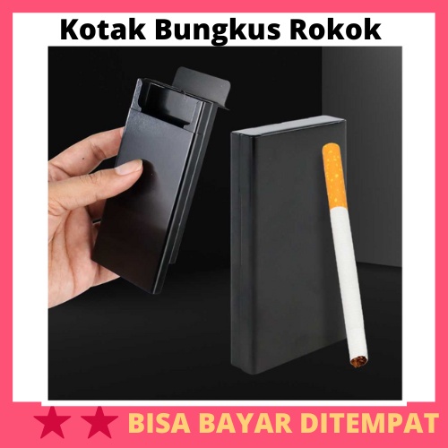 Jual Kotak Bungkus Rokok Elegan Aluminium Slider Cigar Tte Case Kotak