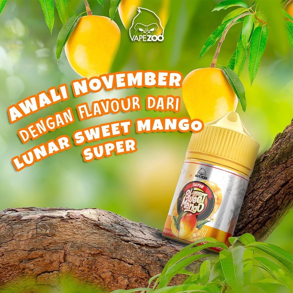 Jual Liquid Lunar Sweet Mango Super Ml Mg Shopee Indonesia